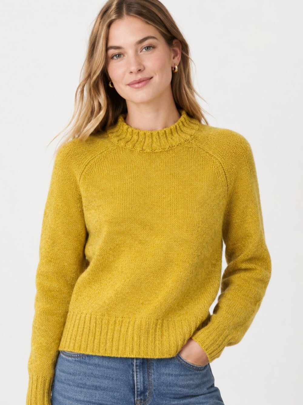 J.Crew Alpaca-blend crewneck sweater